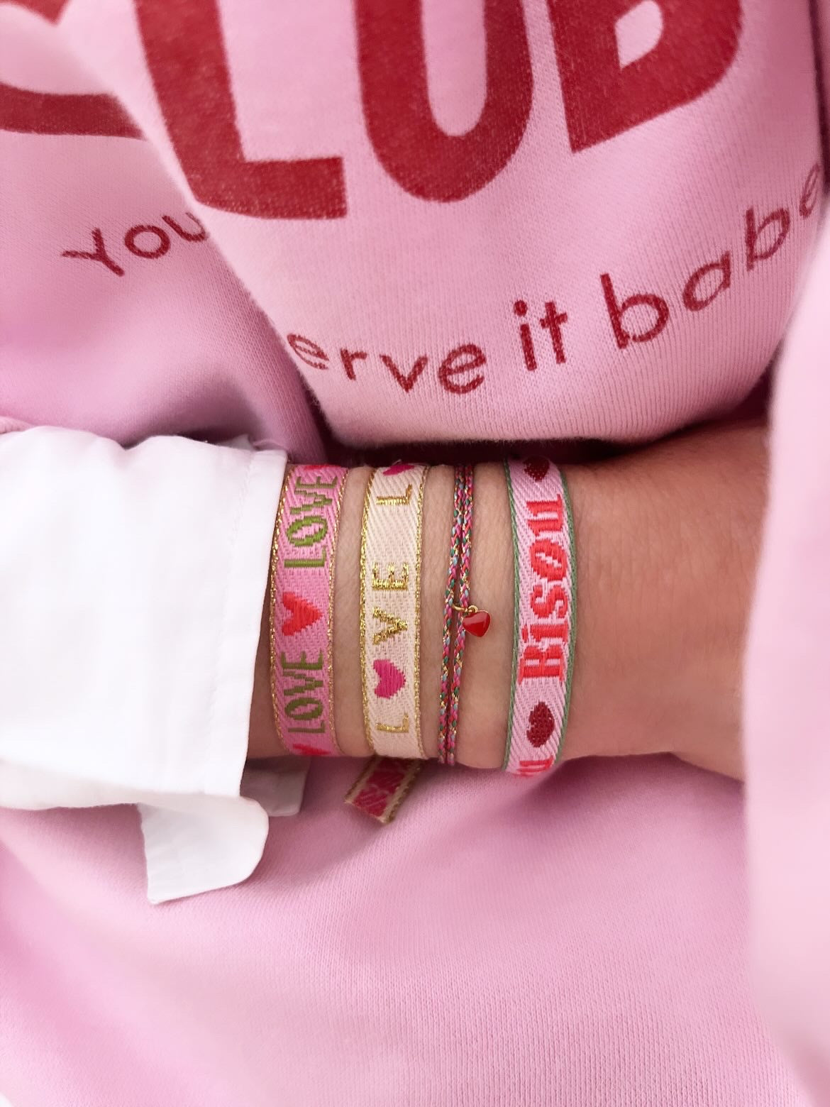 Bracelet Messages – Love & Bisou