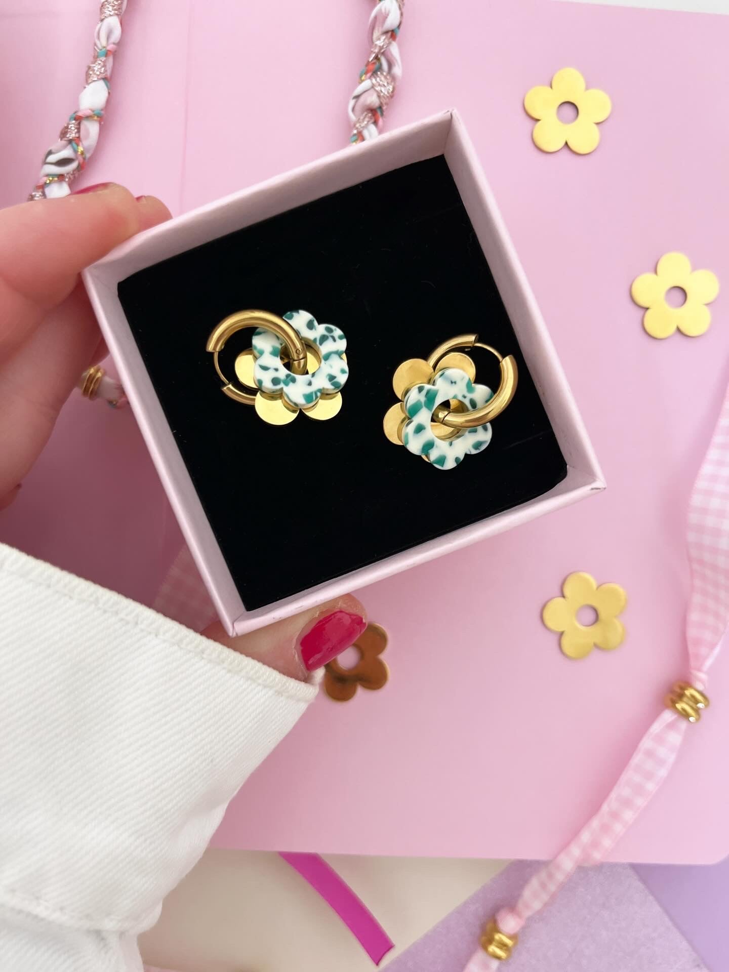 Créoles BLOOM à personnaliser