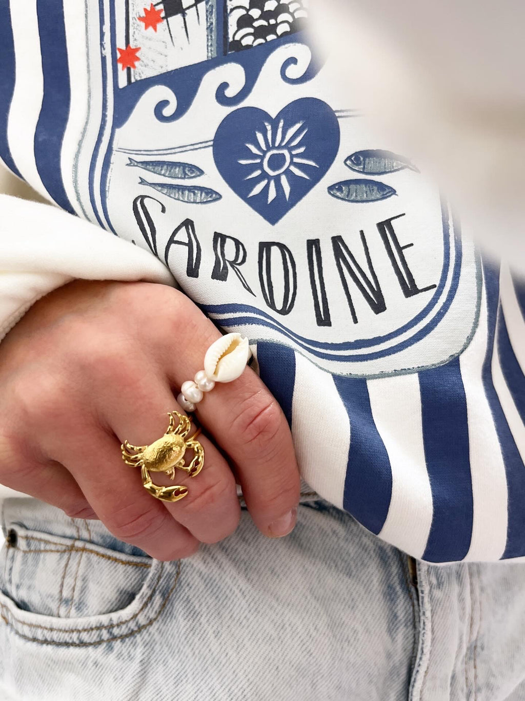 Bague Crabe