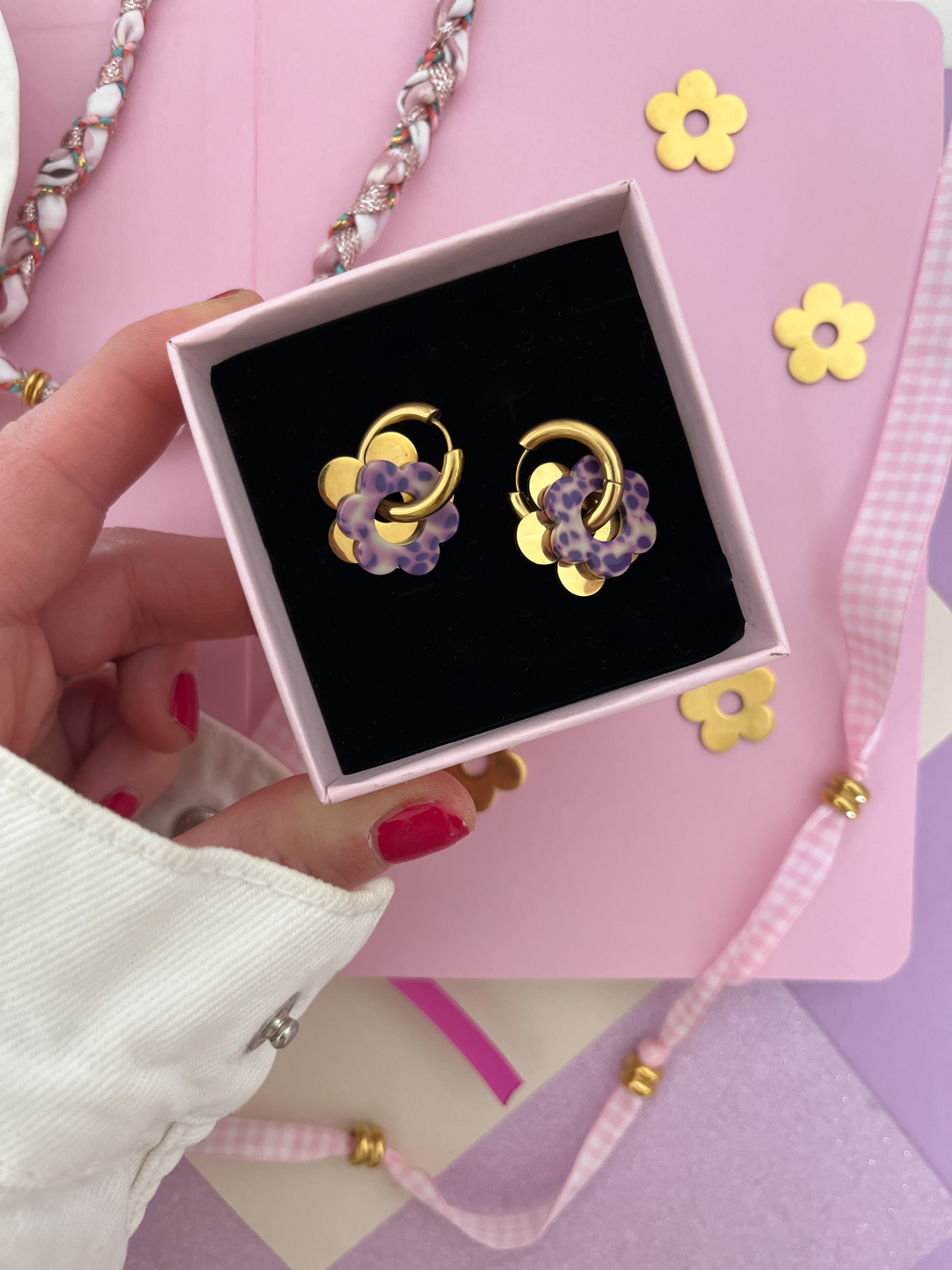 Créoles BLOOM à personnaliser