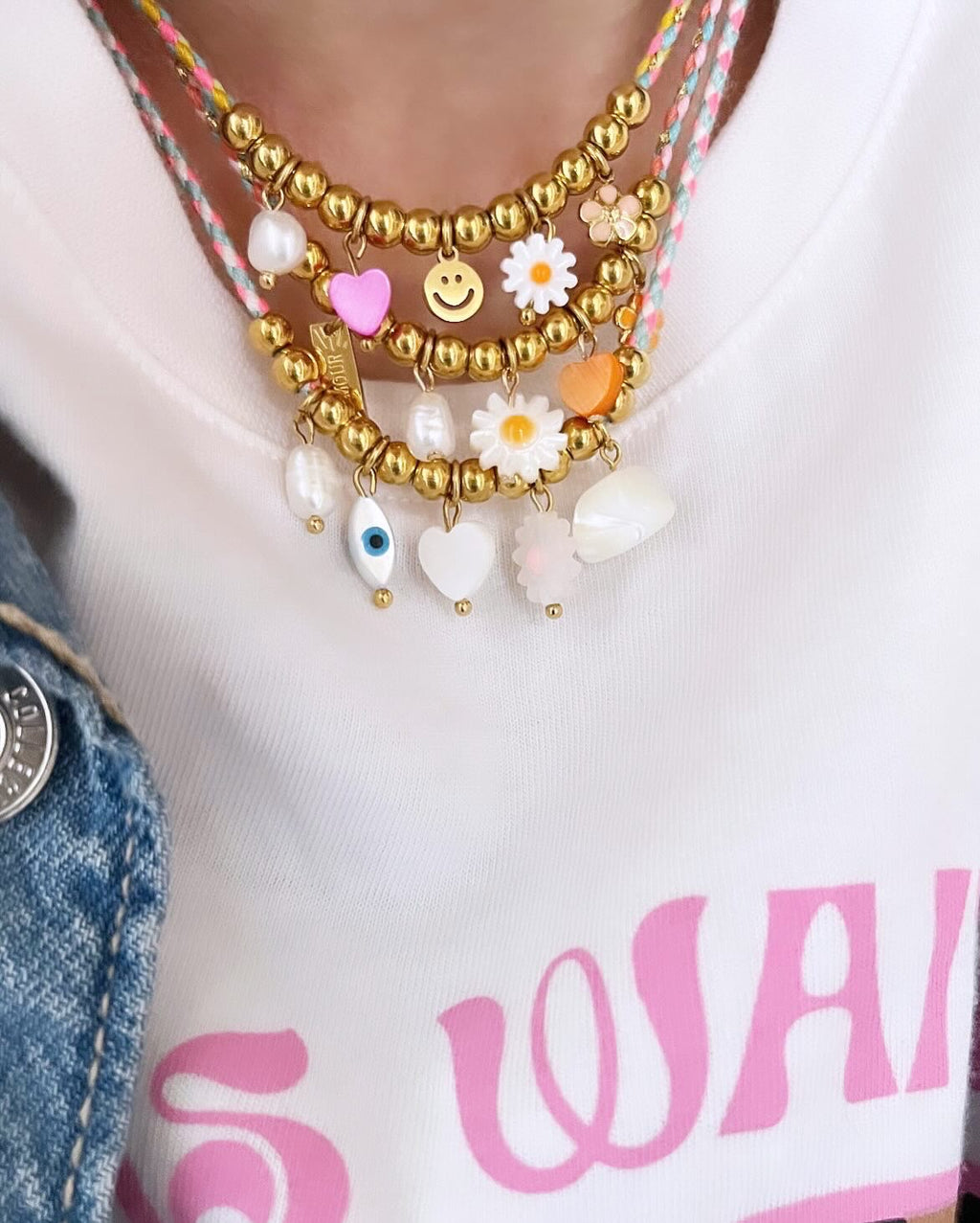 Collier POPPY cordon