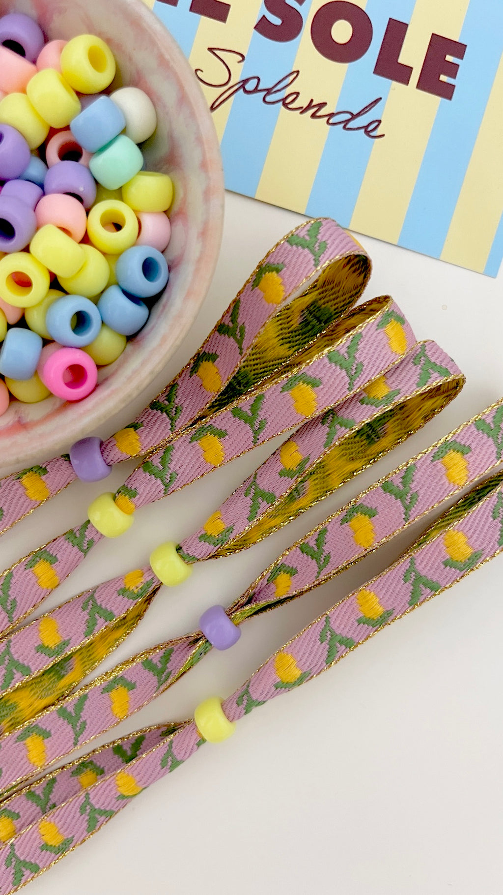 Bracelet FLOWER ou CITRON