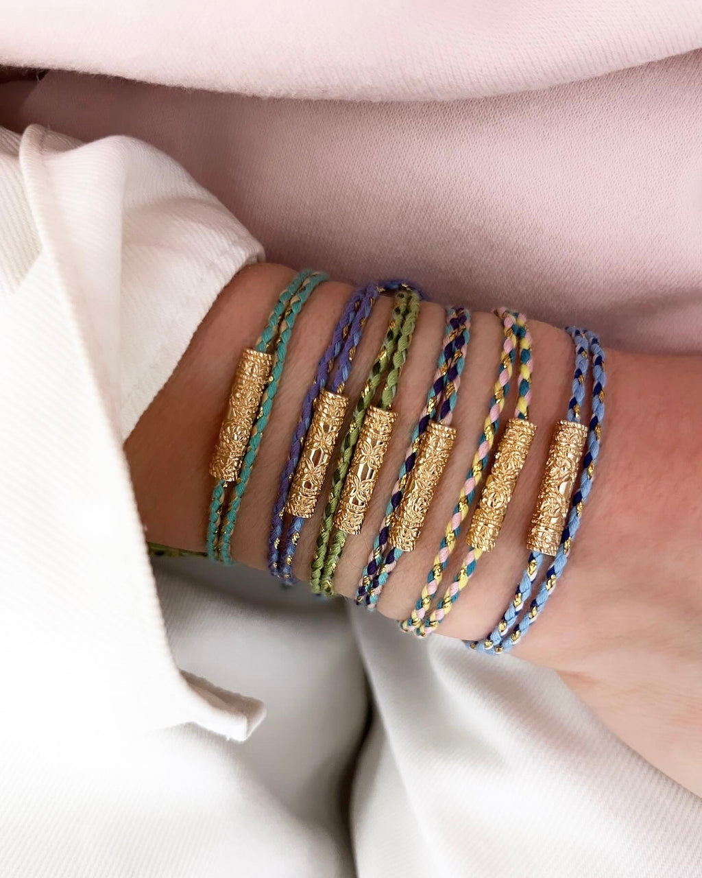 Bracelet LIBAN vert & Bleu