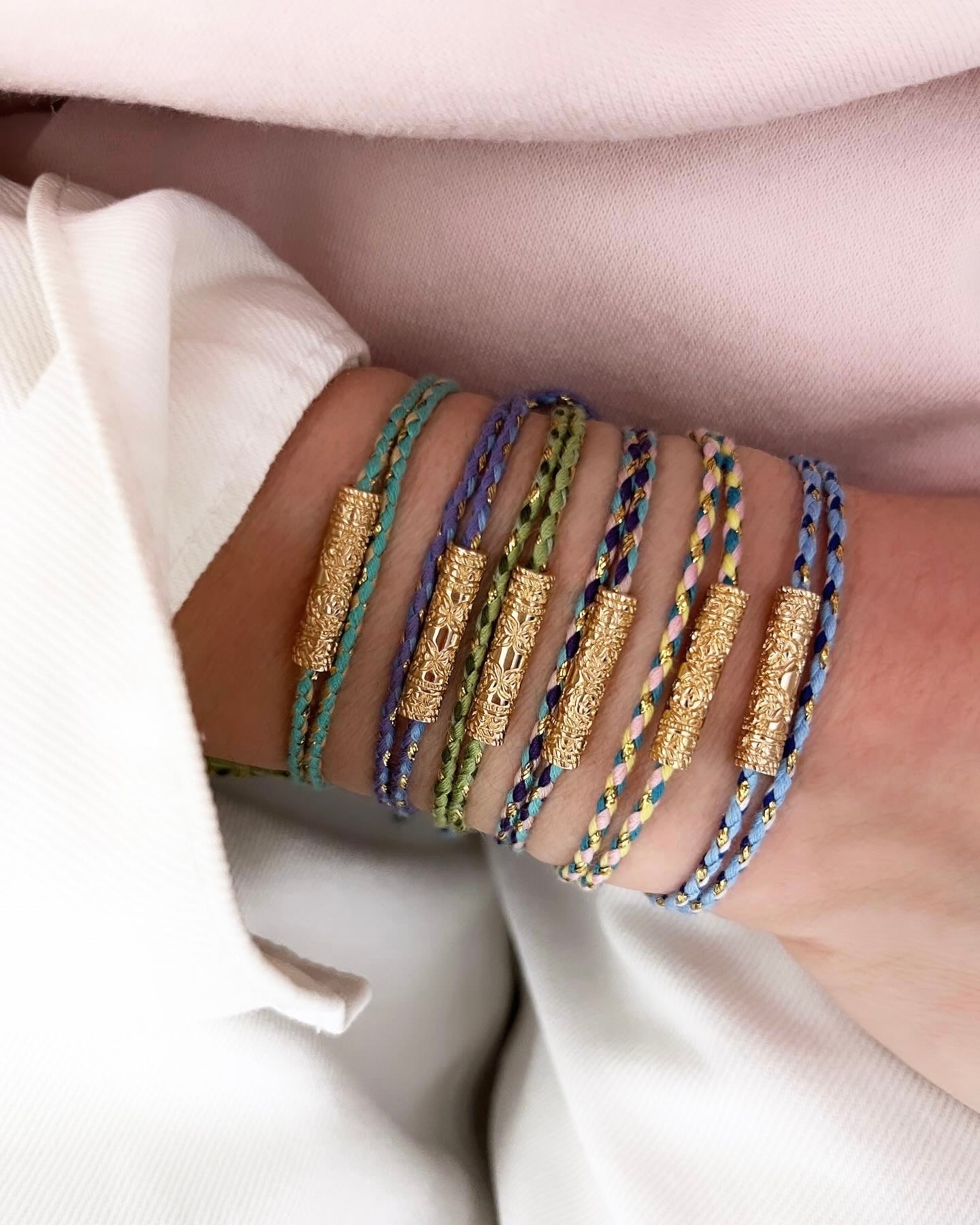 Bracelet LIBAN vert & Bleu