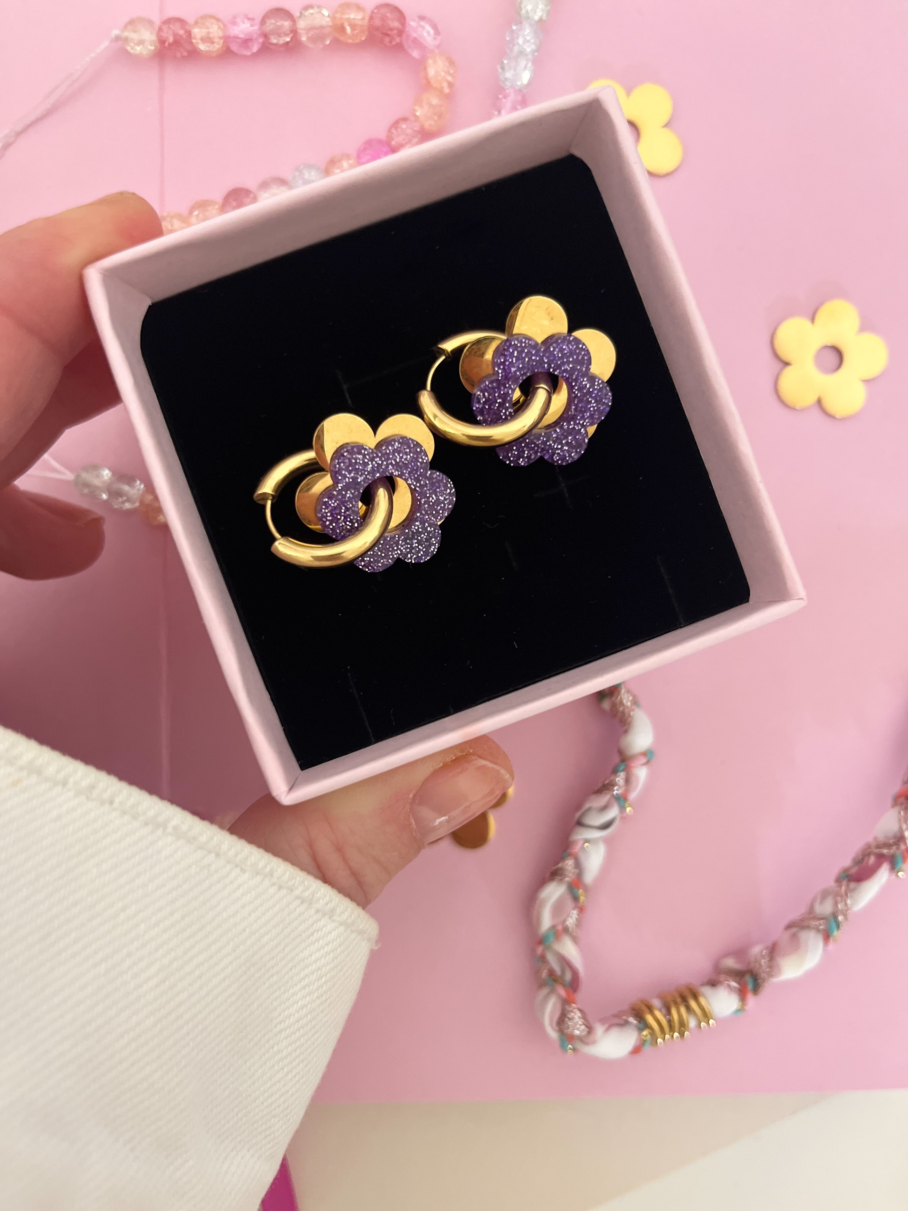 Créoles BLOOM à personnaliser