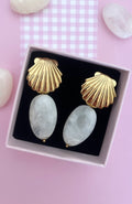 Boucles d’oreilles coquillages