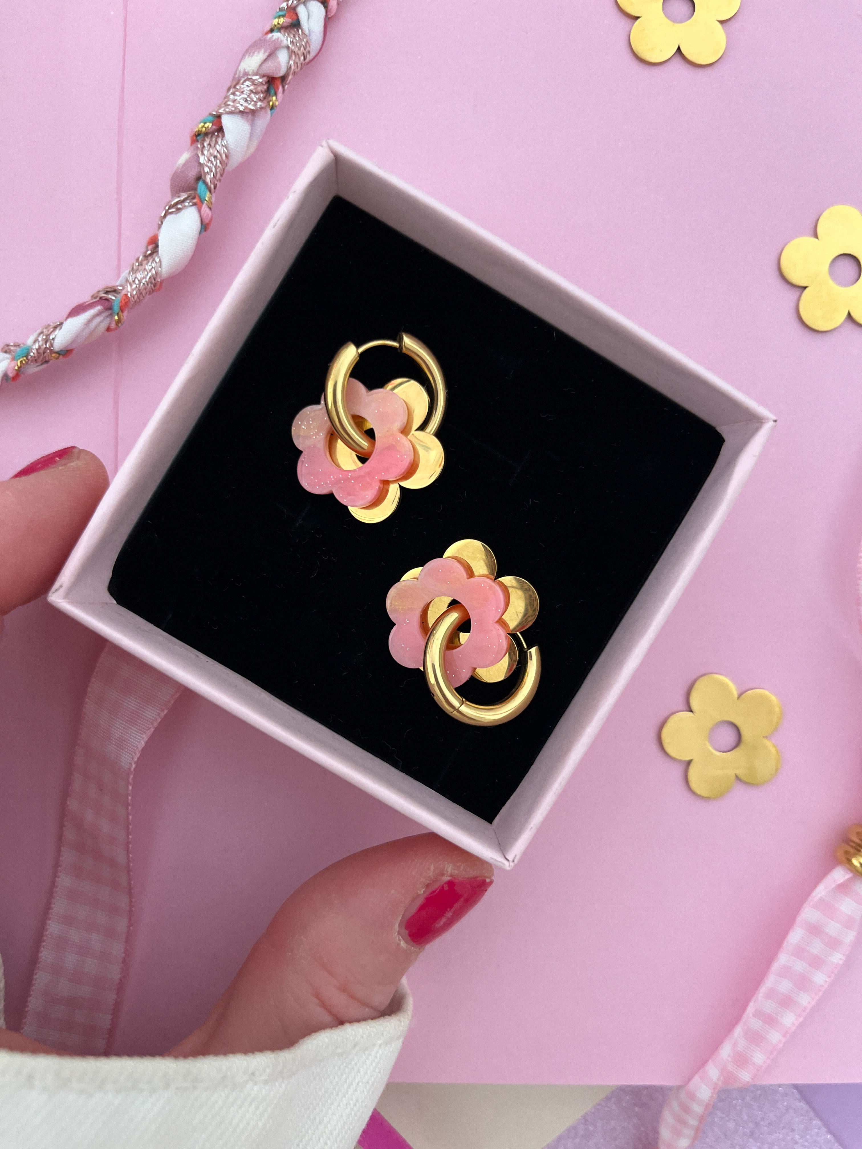 Créoles BLOOM à personnaliser