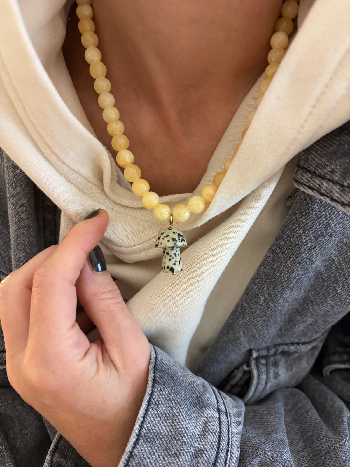 Collier champignon