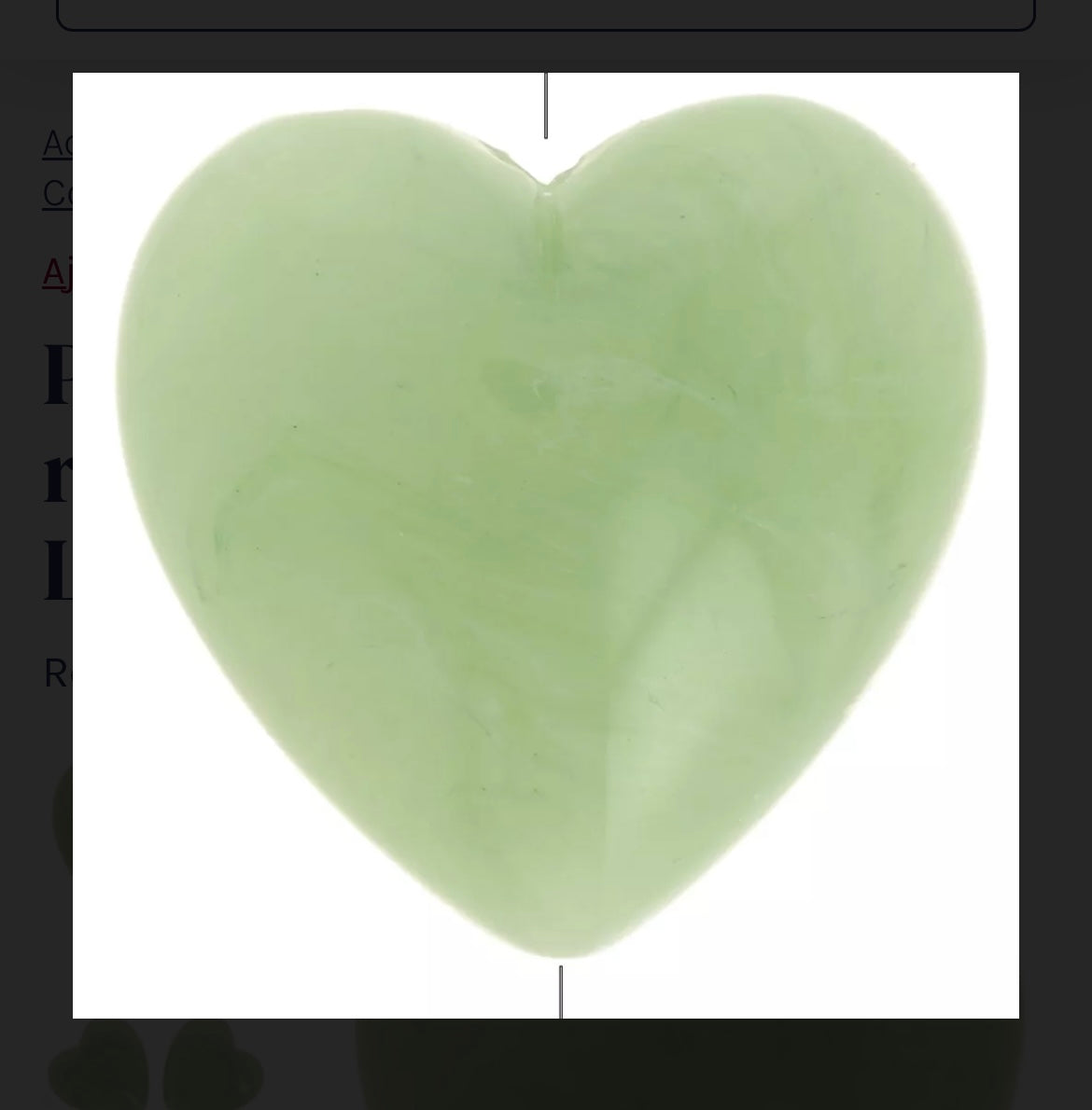 Collier Paulette – Perles Acryliques & Cœur en Résine