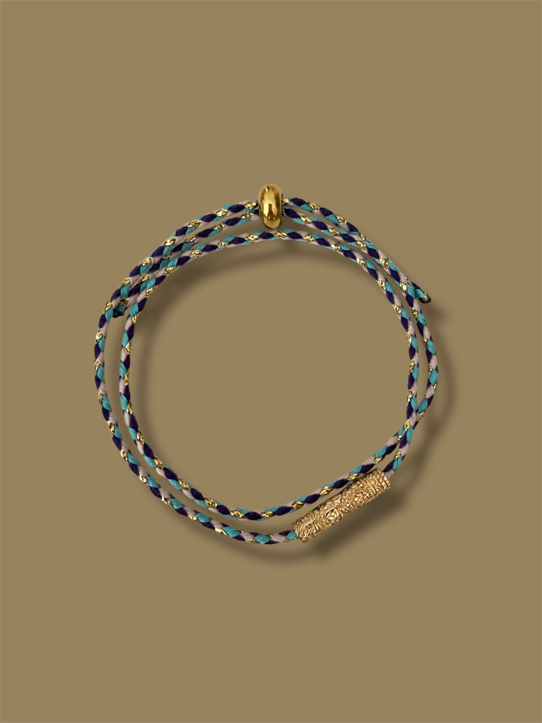Bracelet LIBAN vert & Bleu