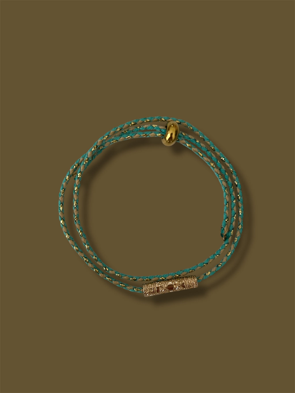 Bracelet LIBAN vert & Bleu