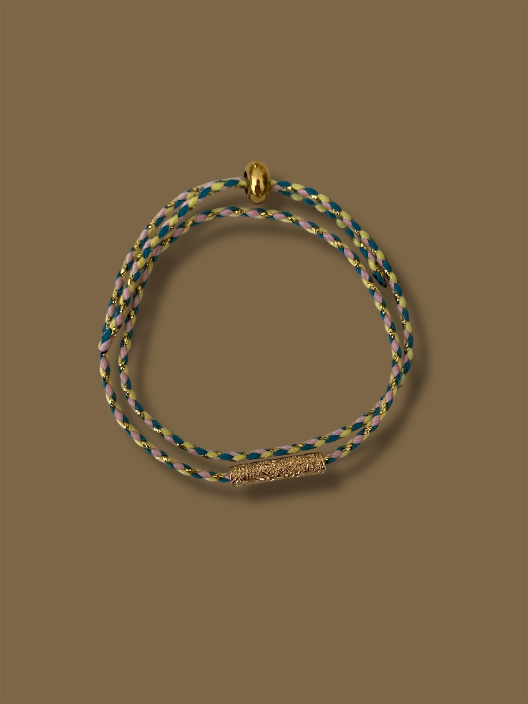 Bracelet LIBAN vert & Bleu